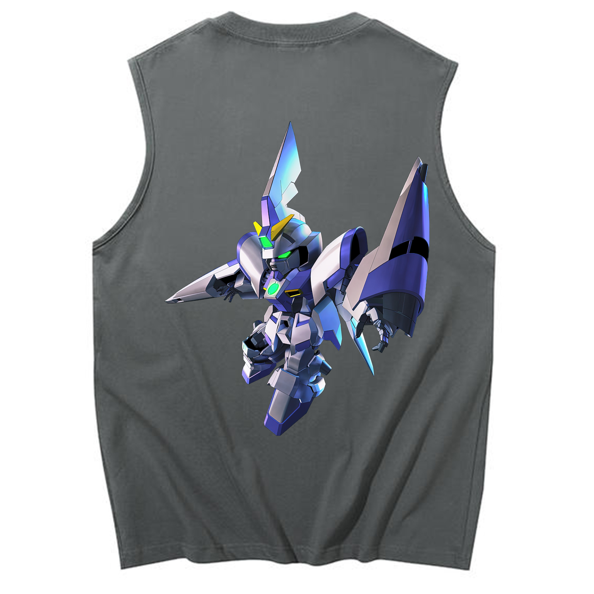 （画像用） 機動戦士ガンダム Mobile Suit Gundam コットン100％タンクトップ（背面プリント）
